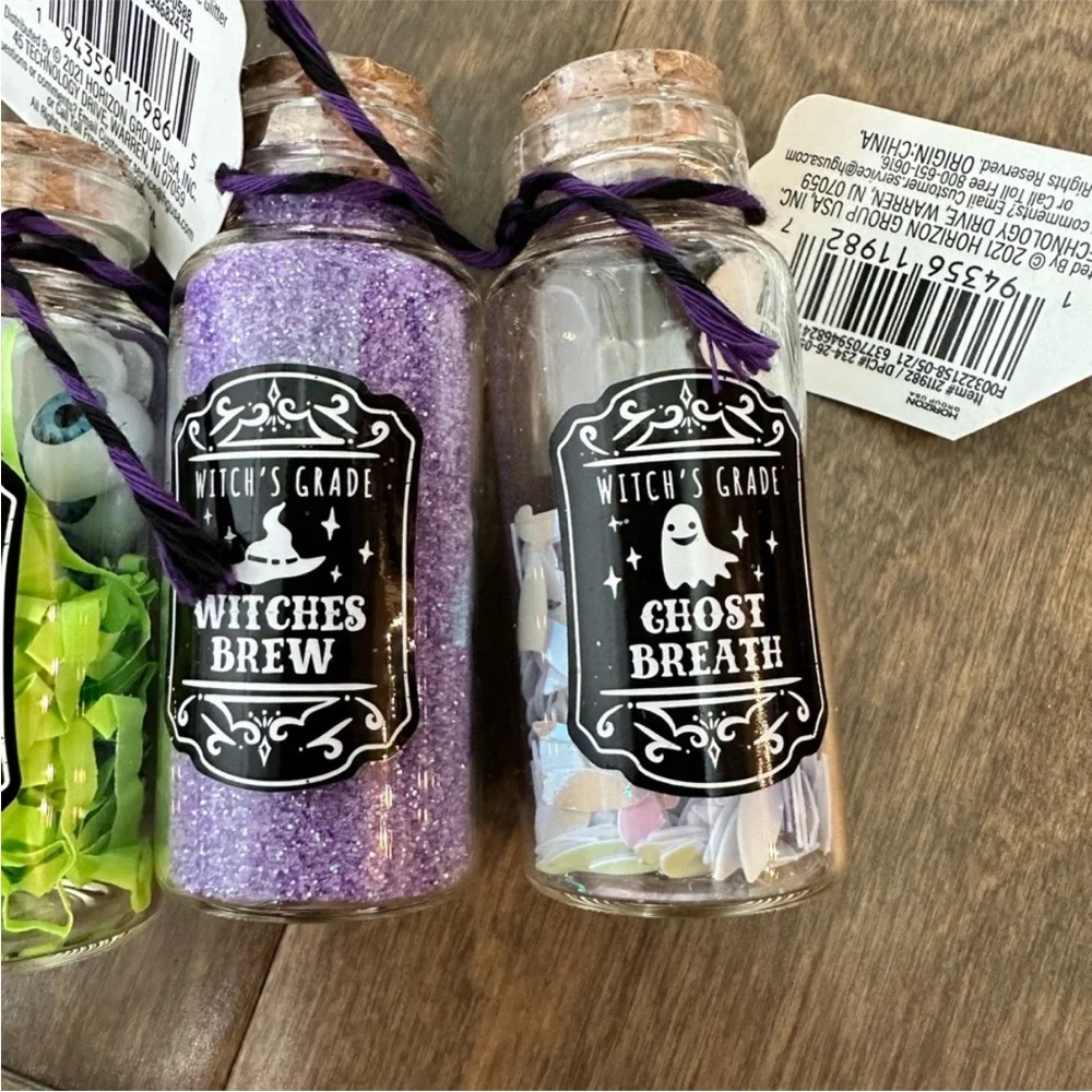 Target Halloween Potion Bottle Set from 2021 complete set of 8